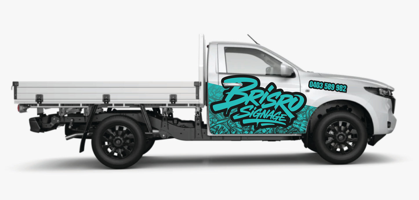 VSS-U3-SC — Single Cab Half Cab Wrap