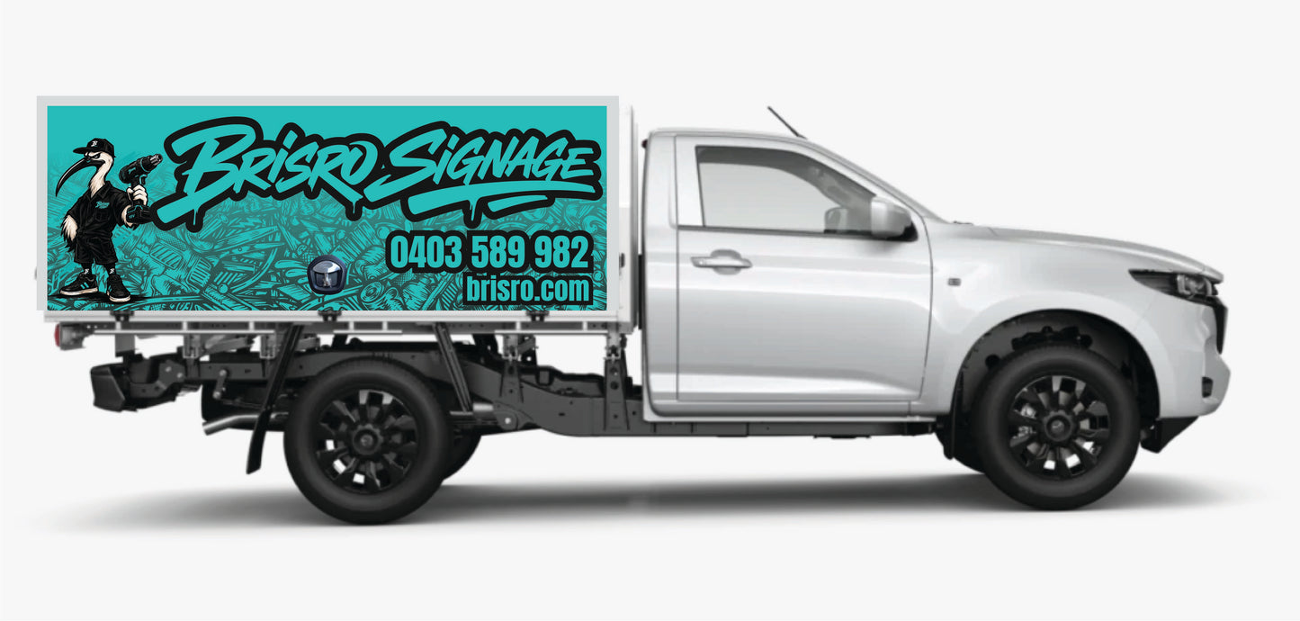 VSS-U11-SC — Single Cab Box Door Wrap