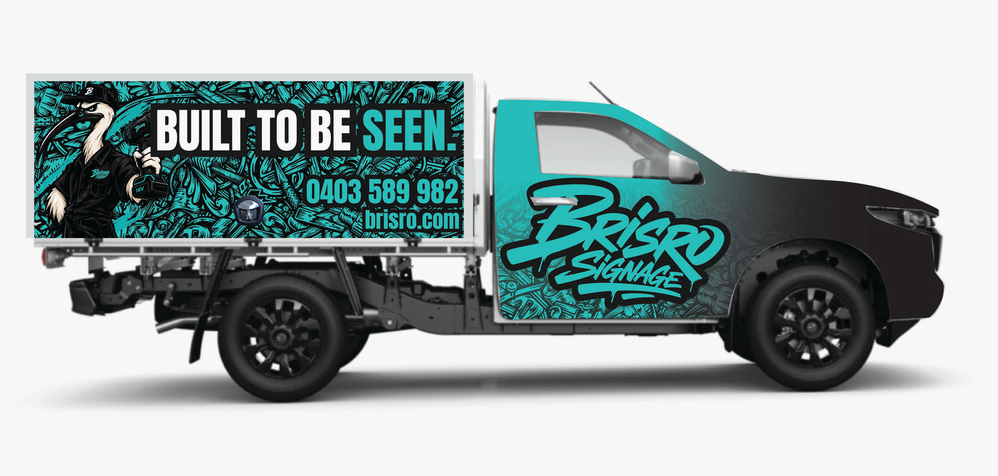 Single Cab Box Full Wrap