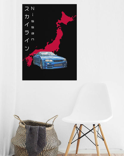 R34 Skyline - Japan