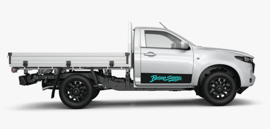 VSS-U2-SC — Single Cab Door Signage