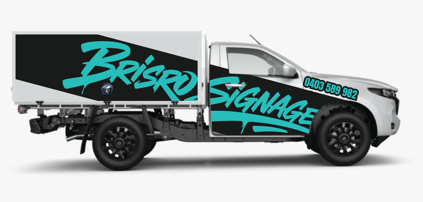 VSS-U12-SC — Single Cab Box Half Wrap
