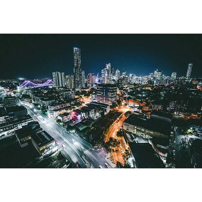 Brisbane Night Skyline