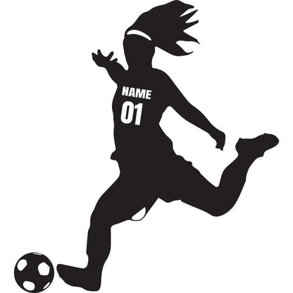 Soccer Player Silhouette